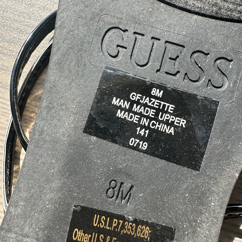Worn once Guess Sandals Size 8 - Picture 6 of 8